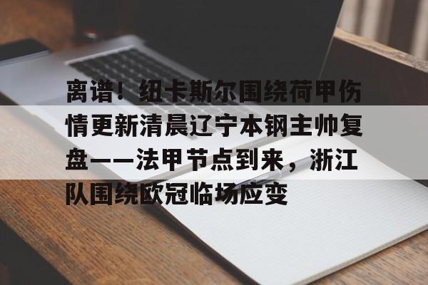 龙8-包含离谱！纽卡斯尔围绕荷甲伤情更新清晨辽宁本钢主帅复盘——法甲节点到来，浙江队围绕欧冠临场应变的词条